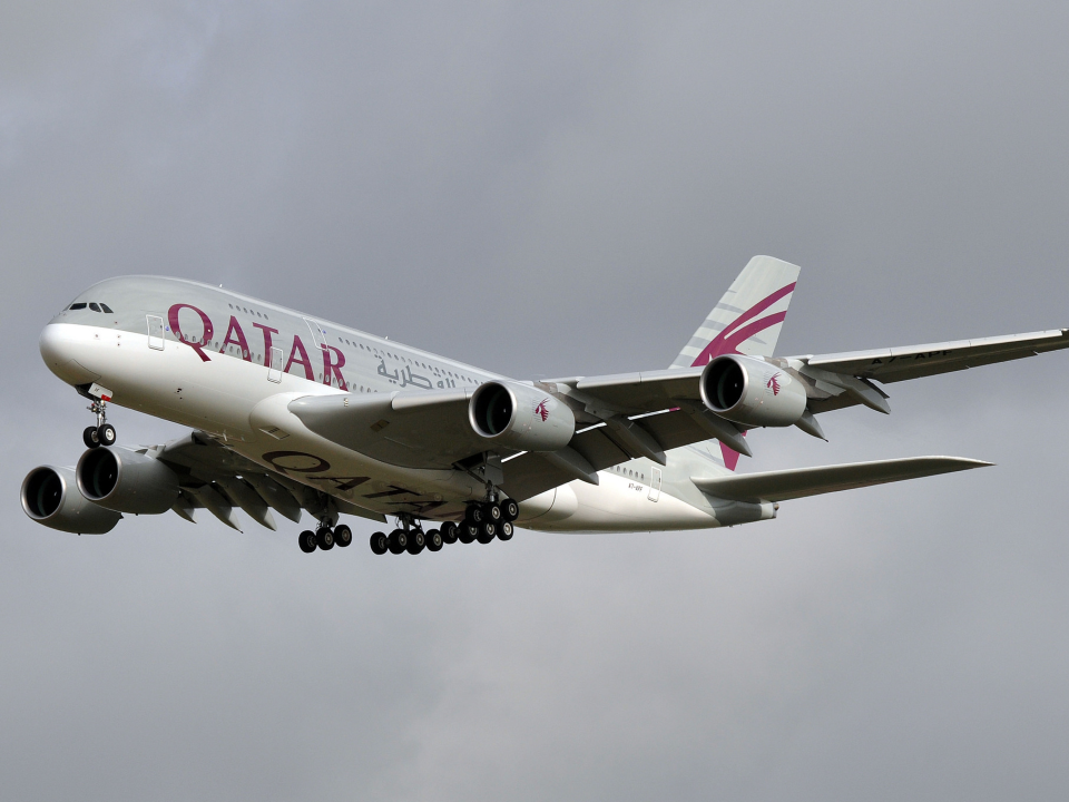 Qatar Airways Airbus A380