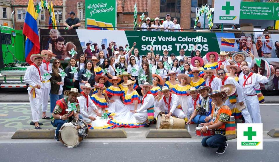 Cruz Verde completa más de una de década en Colombia.