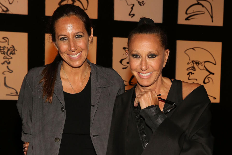 Gabby Karan De Felice and fashion designer Donna Karan attend the Urban Zen NYFW Presentation at Urban Zen on Sept. 6, 2017, in New York City. (Photo by Mireya Acierto/Getty Images for Urban Zen)