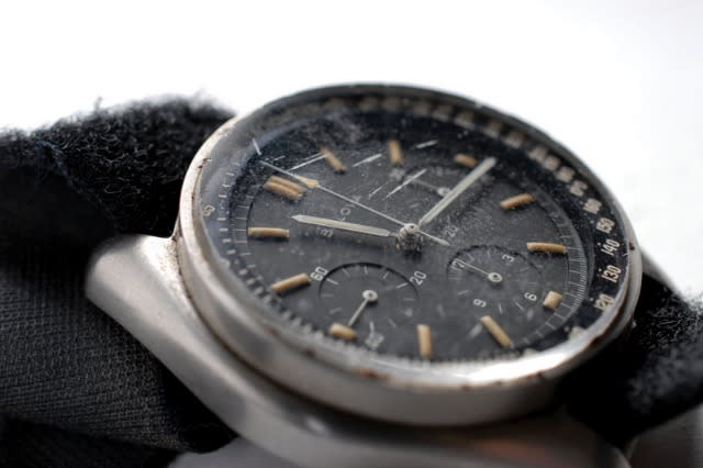 Watch worn on the moon