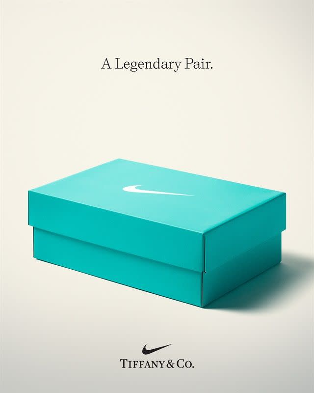 Nike Air Force 1 攜手 Tiffany & Co.（圖／NIKE ）