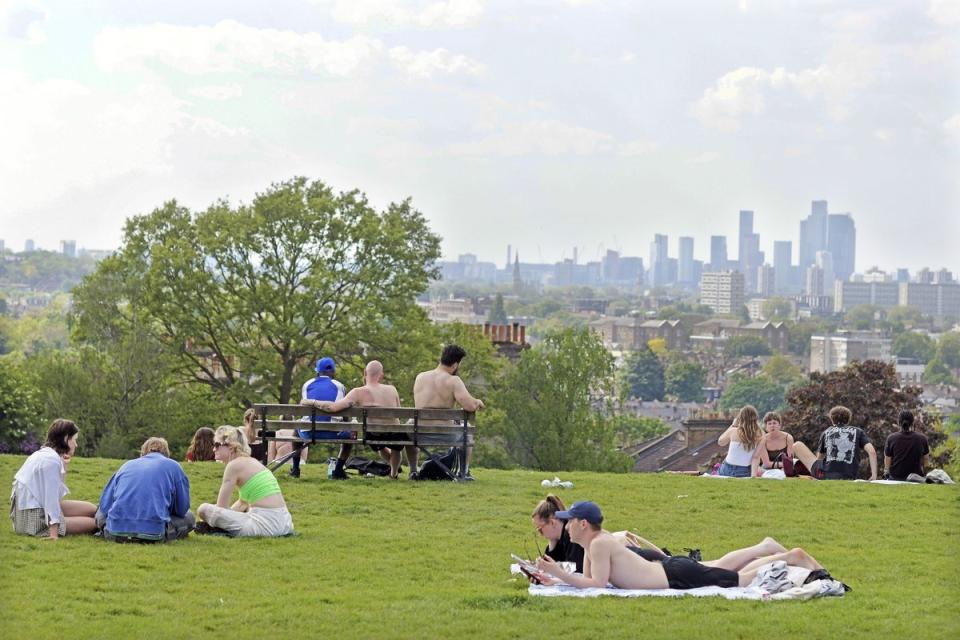 Telegraph Hill Park has views over London (Daniel Lynch)