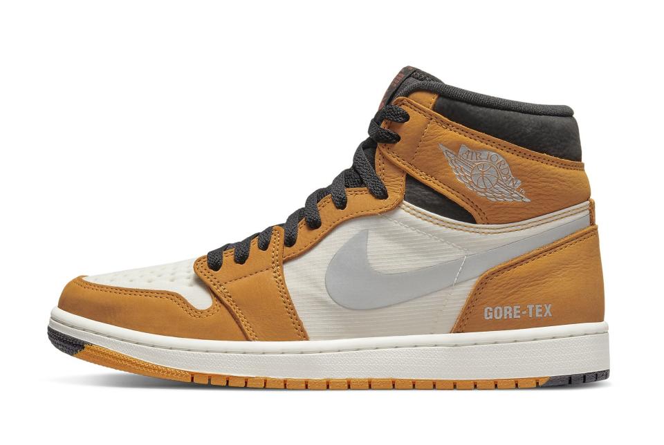 The lateral side of the Air Jordan 1 Element “Light Curry.” - Credit: Courtesy of Nike