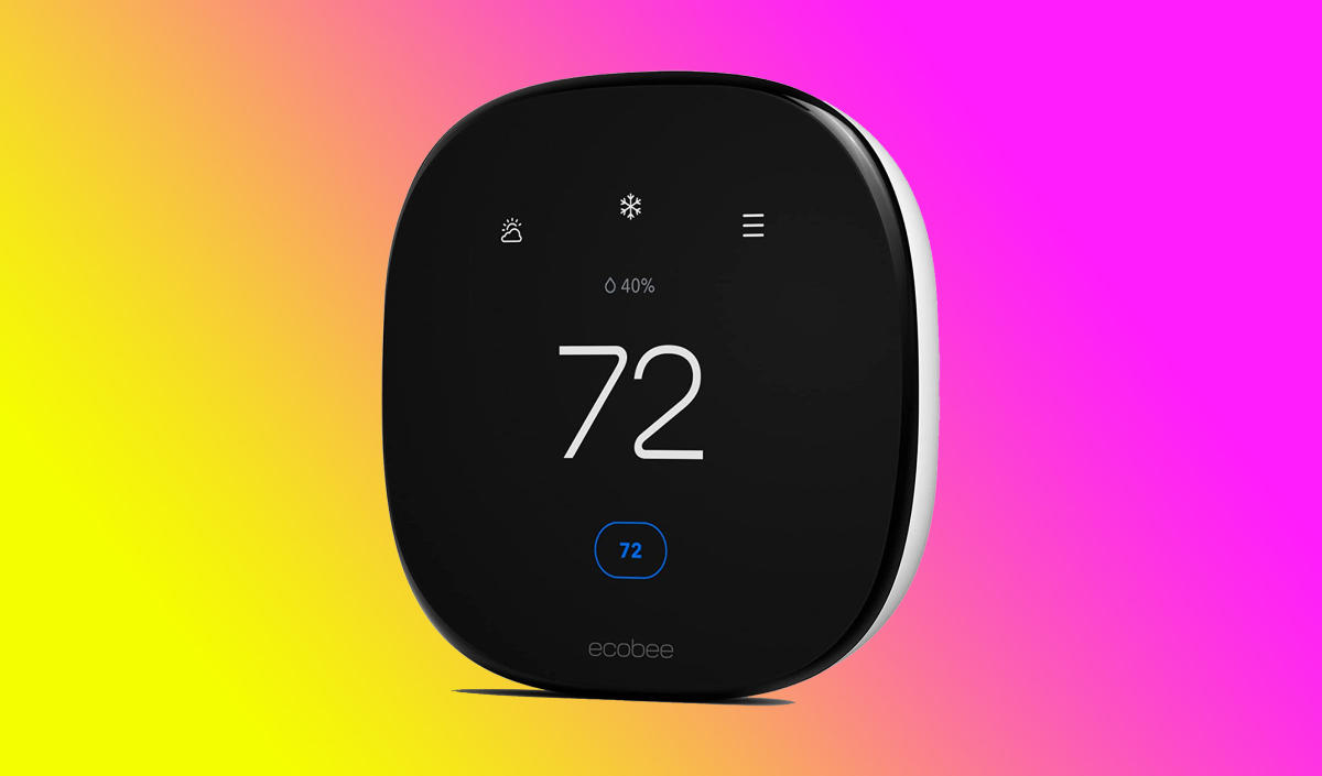 New 2022! ecobee Smart Thermostat Premium with Siri and Alexa and Built in  Air Quality Monitor and Smart Sensor & SmartCamera – Indoor WiFi Security