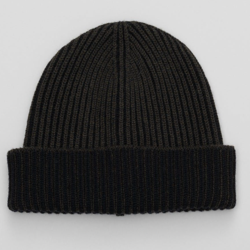 <p><a href="https://www.beggxco.com/us/mens-cashmere-shadow-rib-dark-seaweed-black-beanie.html?gclid=CjwKCAjwq4imBhBQEiwA9Nx1BkK4LZjlb6eFSu7wnDZozsZo1gmqJ23P86vgP6rhK7d2gzw8Vo4BXhoCUs4QAvD_BwE" rel="nofollow noopener" target="_blank" data-ylk="slk:Shop Now;elm:context_link;itc:0;sec:content-canvas" class="link ">Shop Now</a></p><p>Knitted Shadow Rib Beanie</p><p>$190.00</p><p>beggxco.com</p>