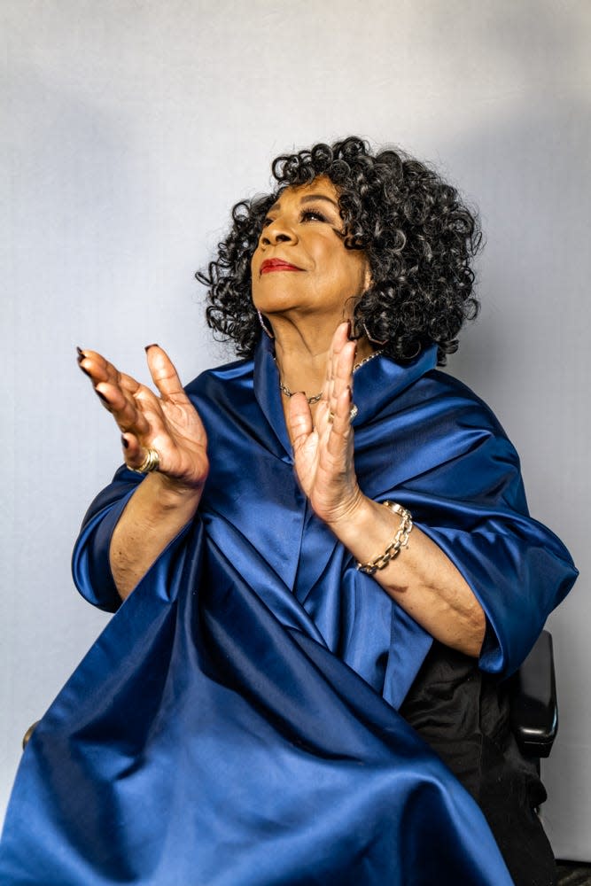 Merry Clayton was encouraged to sing after her accident, later the singing became "Beautiful Scars."