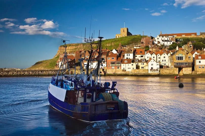 Whitby Harbour.