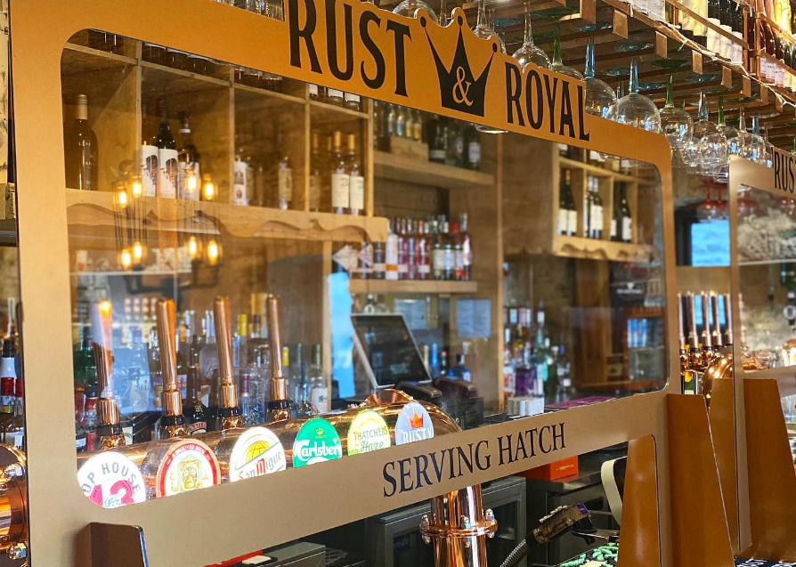 The pair met at the Rust and Royal in Plymouth: Facebook/Rust and Royal