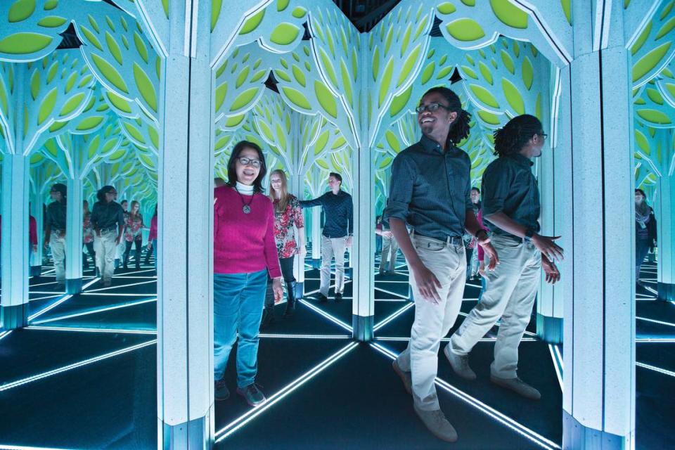 Mirror Maze at Frost Science Museum