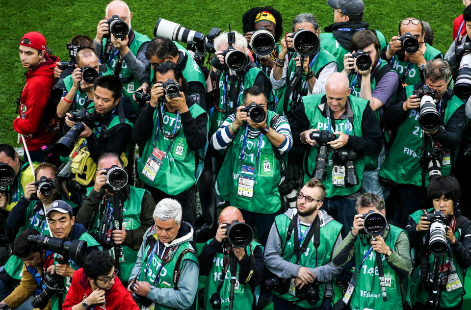 Die Kameras richten sich während der WM 2018 für den Geschmack der FIFA zu oft auf Frauen. (Bild: Getty Images)