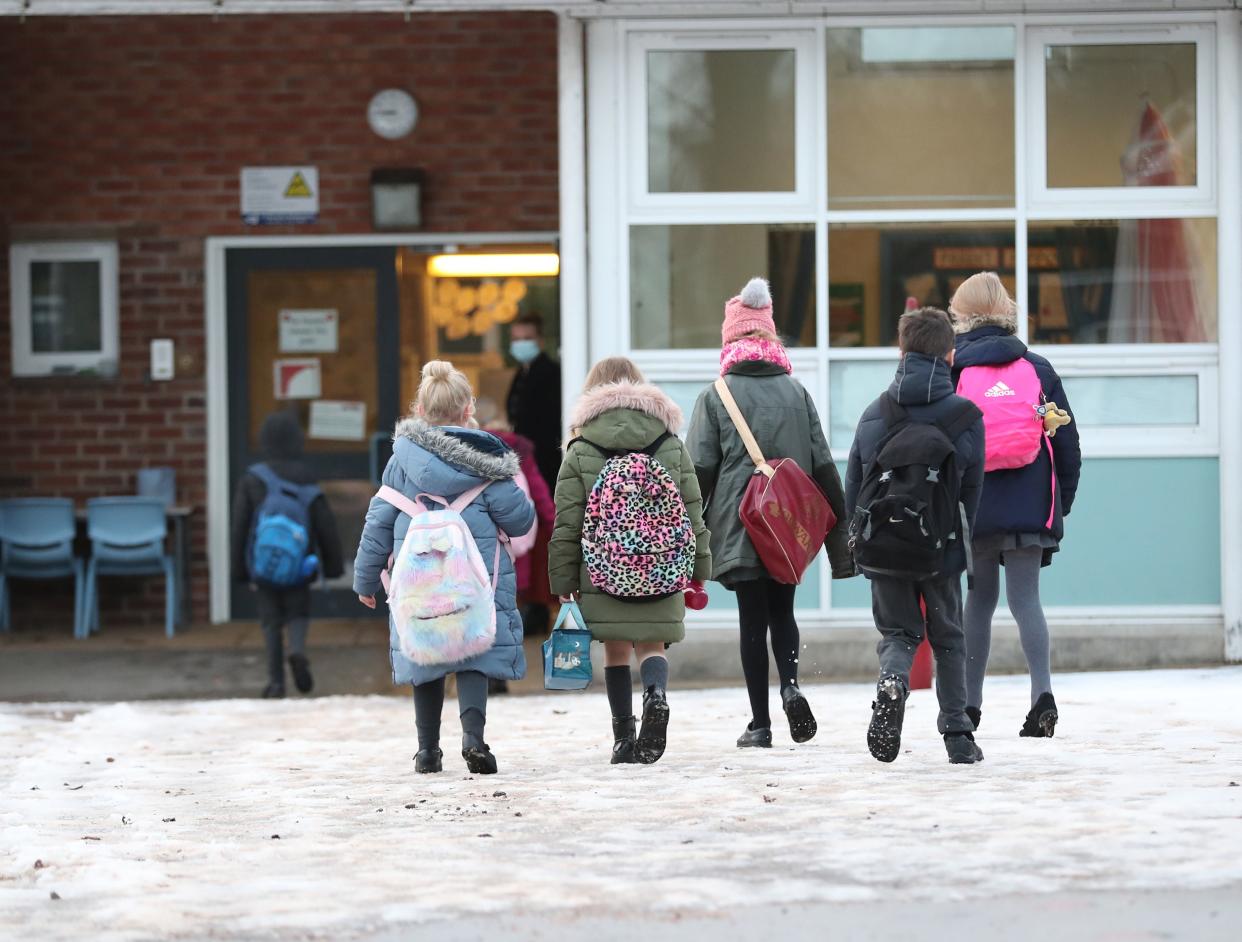 <p>‘Research has shown that emotional wellbeing is fundamental for academic attainment’</p> (PA)