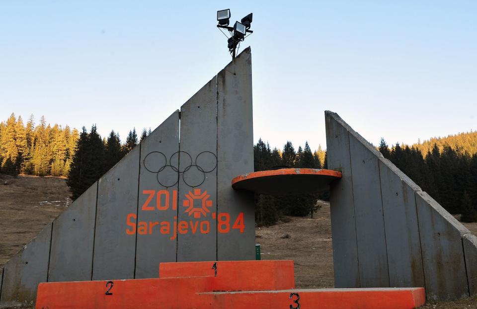 NOW: Sarajevo Winter Olympics Winners Podium, 2014