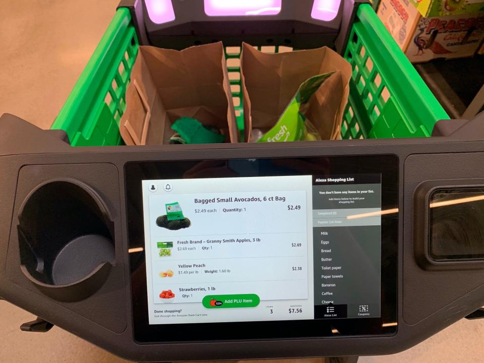 Amazon Fresh store