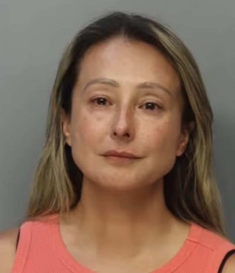 Lina Alexandra Gutierrez-Farfan is accused of giving unlicensed Botox injections. Florida police say they caught her in a sting at a mall’s parking lot. (Miami-Dade Corrections and Rehabilitation Department)