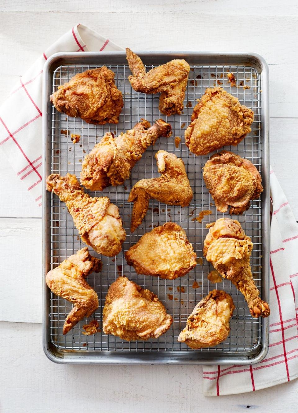 8) Classic Buttermilk Fried Chicken