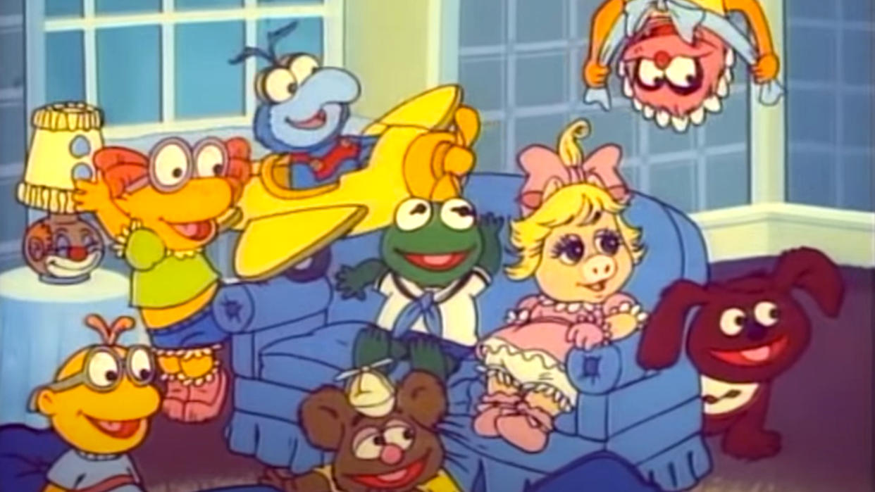  Muppet character group shot from Muppet Babies intro. 
