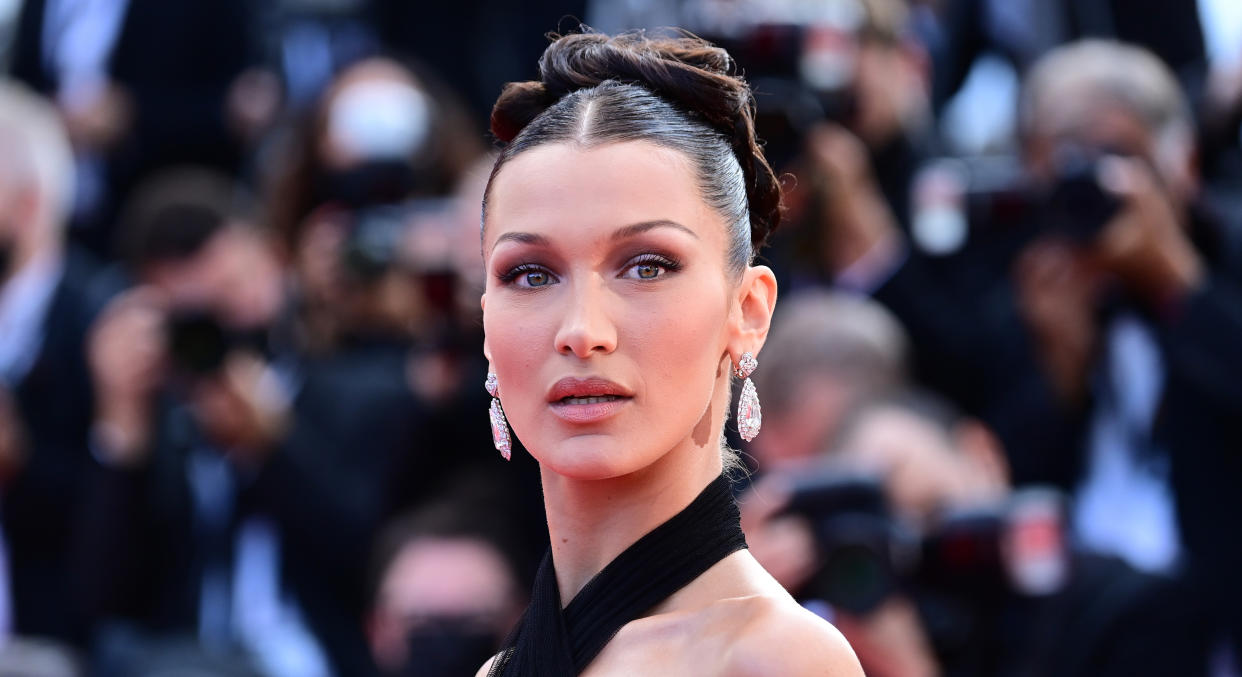 Bella Hadid has opened up about her struggles with alcohol. (Getty Images)