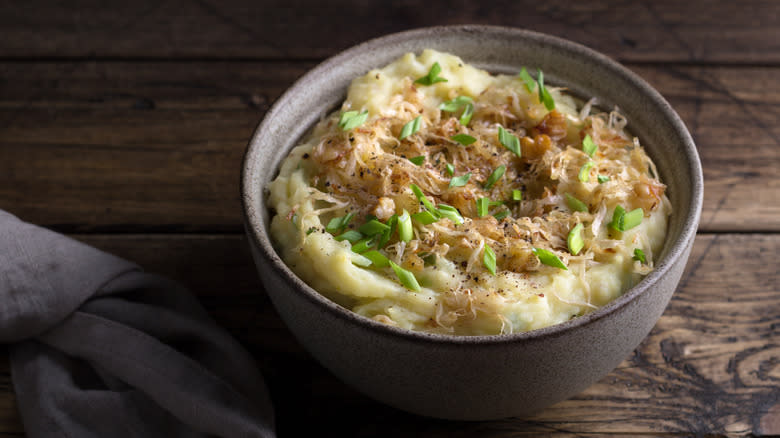 bowl of colcannon