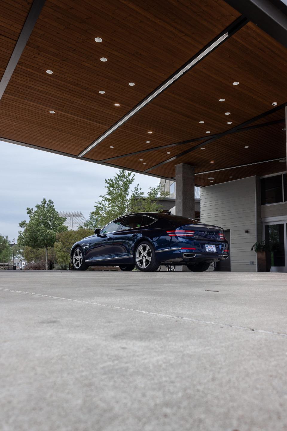 The Genesis G80 sedan.