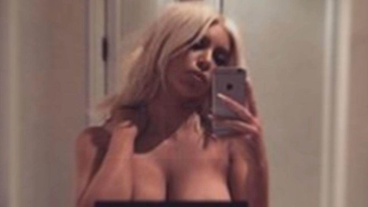 Kim Kardashian West Gets Naked and Bares Almost All