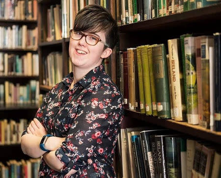 Journalist Lyra McKee is seen in this undated handout picture released April 19, 2019 by the Police Service of Northern Ireland. Courtesy of Lyra McKee's family and partner/Handout via REUTERS