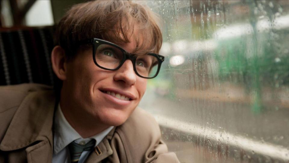 Eddie Redmayne as Stephen Hawking in The Theory of Everything