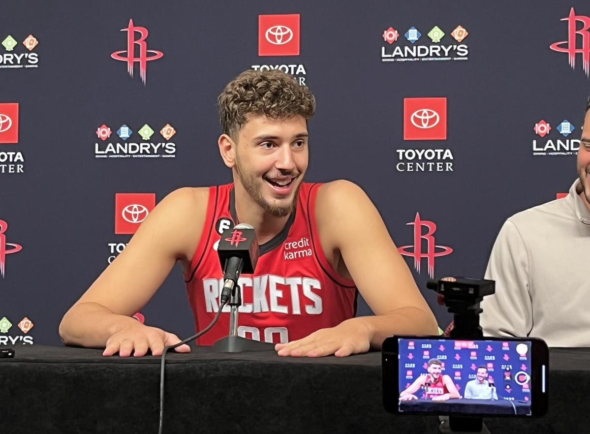 Rockets rookie center Alperen Sengun takes another test