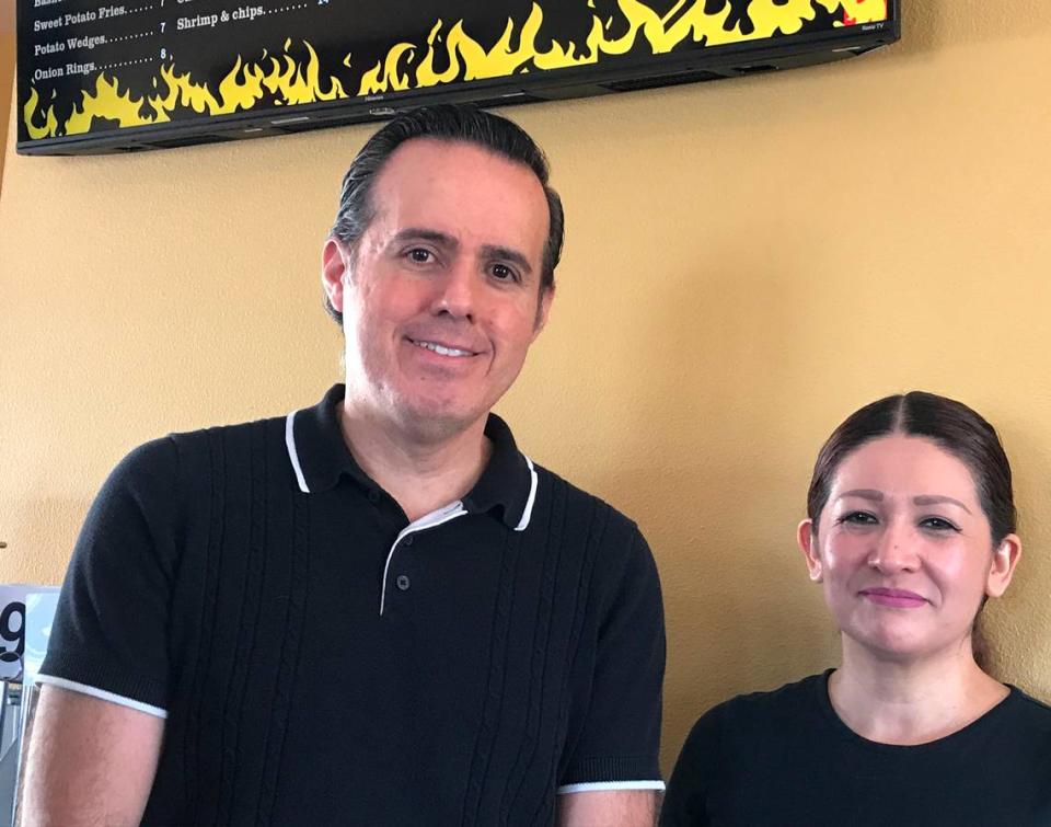 Luis and Claudia Plascencia own the recently converted Luigi’s Pizza in Cambria, which had for a decade had had been La Terraza Mexican Grill..