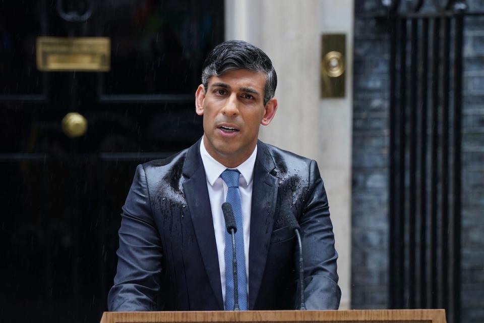 It is six weeks since Prime Minister Rishi Sunak called a General Election for July 4 (PA Wire)