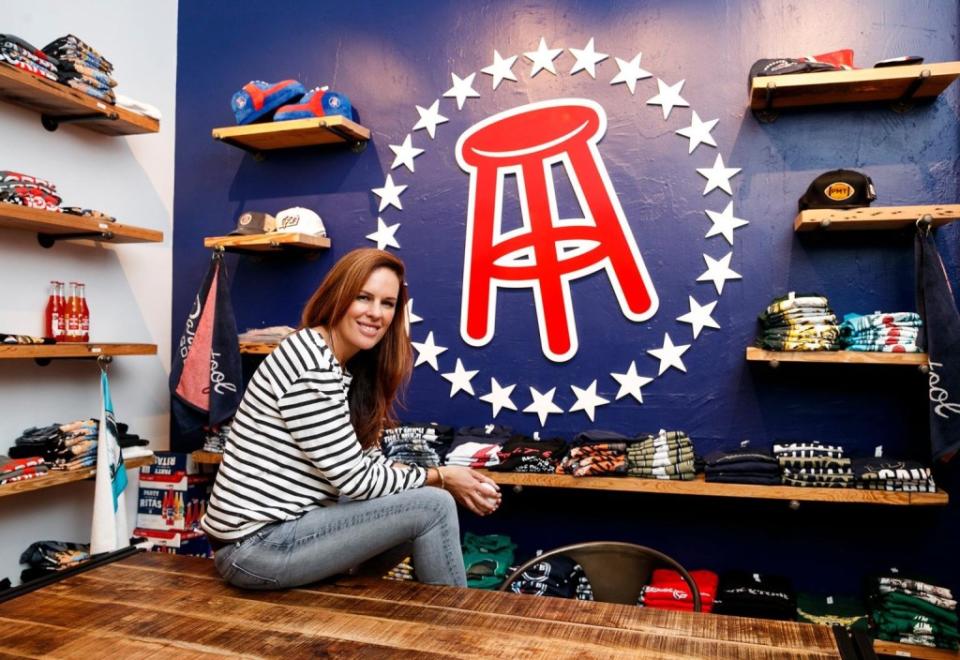Erika Ayers Badan was CEO of Barstool Sports for seven years until her resignation last month. Annie Wermiel/NY Post