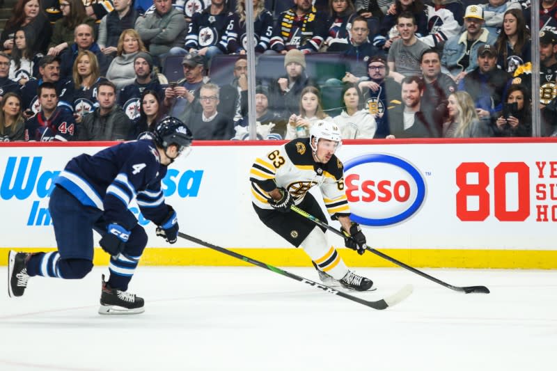 NHL: Boston Bruins at Winnipeg Jets
