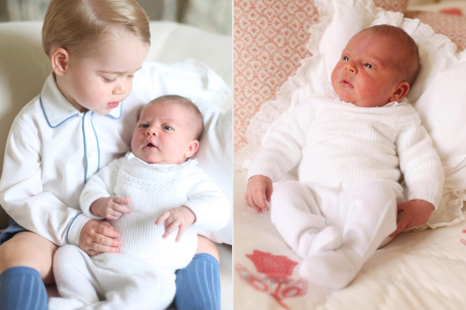 Charlotte and Louis Wear the Same Baby Clothes