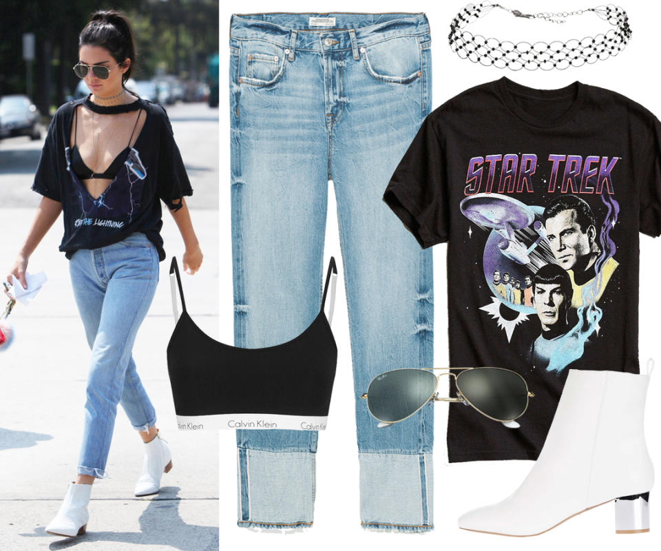 Kendall Jenner's Ripped Tees