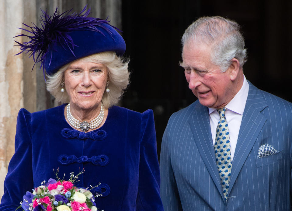 LONDON, ENGLAND - MARCH 11:  Prince Charles, Prince of Wales and Camilla, Duchess of Cornwall attend the Commonwealth Day service at Westminster Abbey on March 11, 2019 in London, England. (Photo by Samir Hussein/Samir Hussein/WireImage)