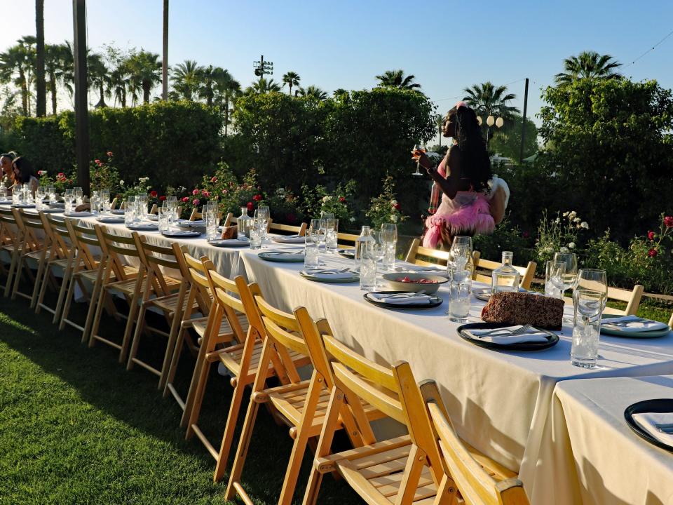 coachella rose garden dinner