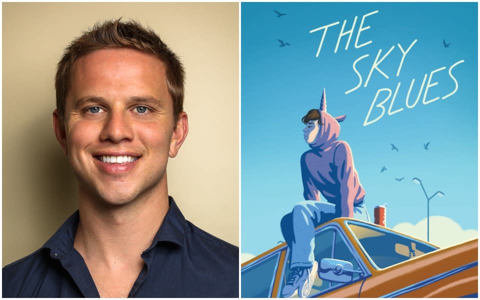 Author Robbie Couch's debut novel, "The Sky Blues," was released earlier this month. (Photo: Sebastian Garnett/Simon & Schuster)