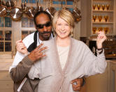 <p>All-American lifestyle guru and businesswoman Martha Stewart (pictured with Snoop Dogg, more on him later) was denied a visa to come to the UK in 2008. It was as a result of her time in prison for felony charges of conspiracy, obstruction and lying to federal investigators over sales of stock she had in a biopharmaceutical company.</p>