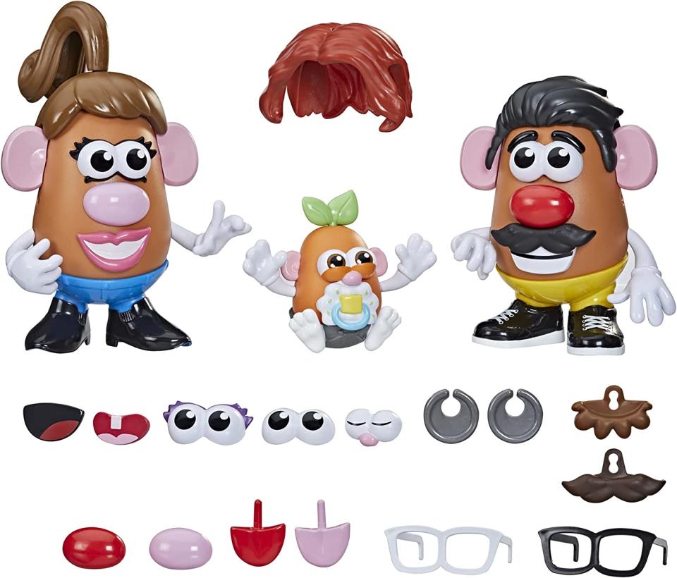 Potato Head Create Your Potato Head Family. Image via Amazon.