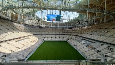 Meet At Qatar World Cup Unilumin Led Displays Light Up The Lusail Stadium