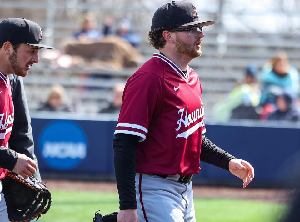 UIndy pitcher E.J. White has rallied around his teammates to honor their moms, one who is fighting cancer and one who died in March.