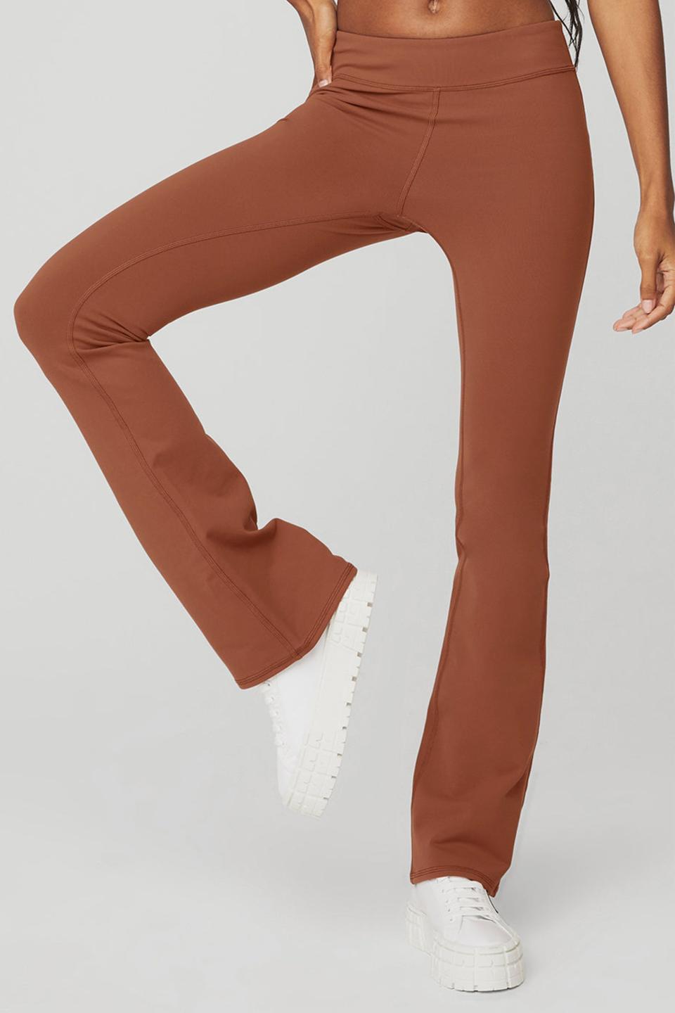 Airbrush Low-Rise Bootcut Legging