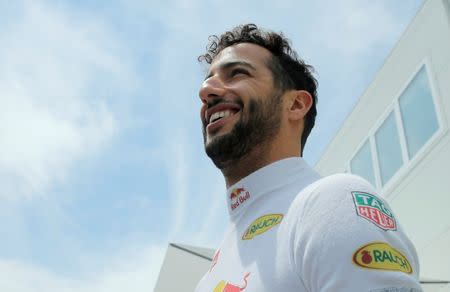 Formula One - Grand Prix of Europe - Baku, Azerbaijan - 17/6/16 - Red Bull Formula One driver Daniel Ricciardo of Australia walks to the garage. REUTERS/Maxim Shemetov