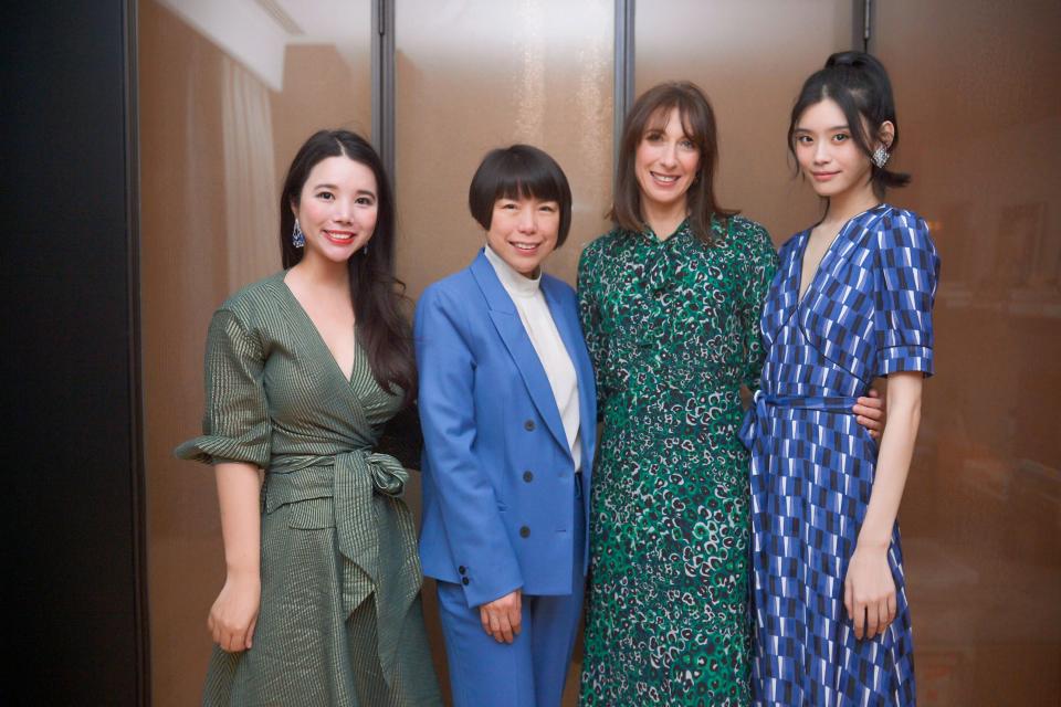 Angelica Cheung samantha cameron - Getty Images