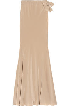 Haute Hippie brushed-silk maxi skirt, $365, at Net-a-Porter