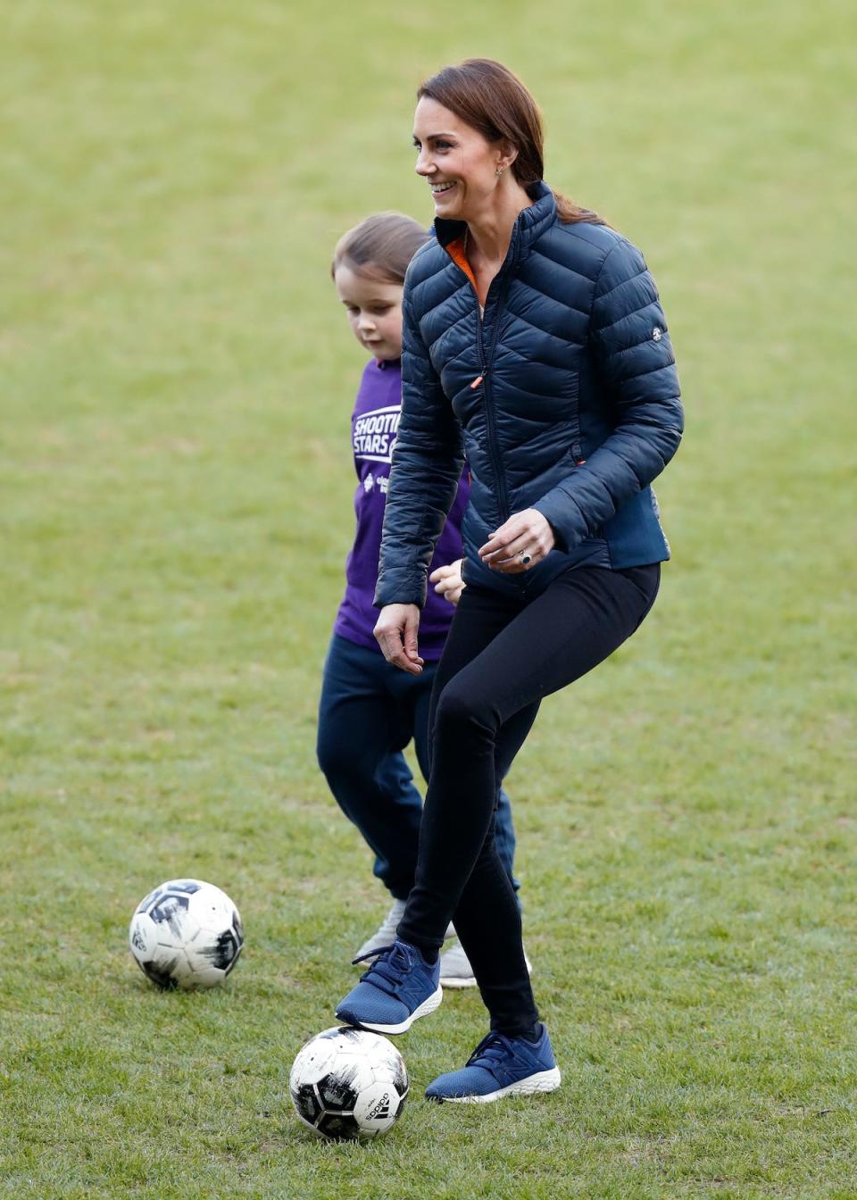 Kate Middleton football