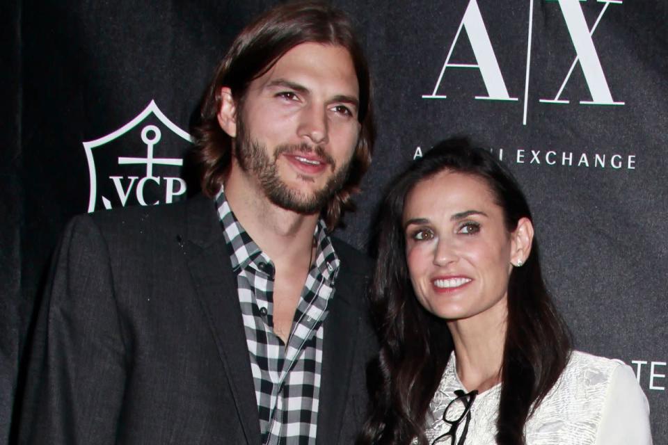 Ashton Kutcher und Demi Moore