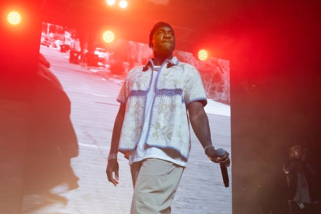 Pusha T performs during the IQ/BBQ in Queens. - Credit: Astrida Valigorsky/Getty Images