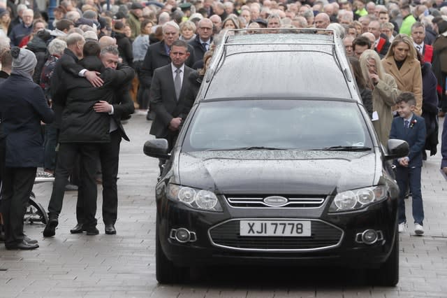 Harry Gregg funeral