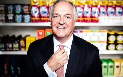 Unilever boss Paul Polman