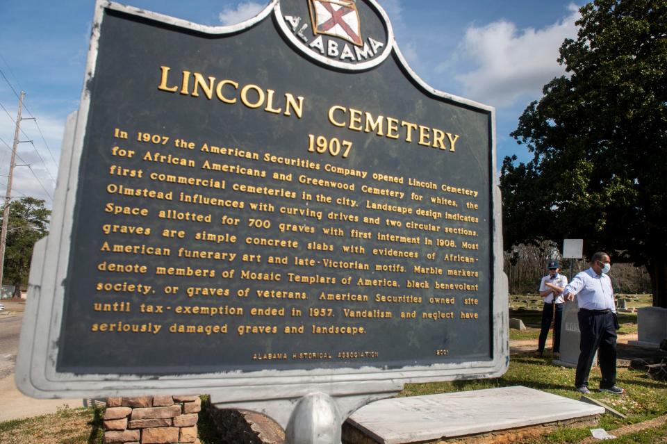 The rededication event starts at noon Friday at Lincoln Cemetery, which is at the intersection of Lincoln and Harrison roads.